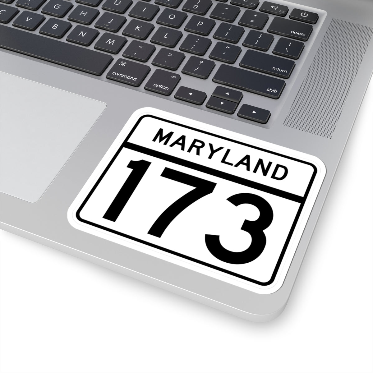 MD Route 173 (Maryland) (Road Sign) STICKER Vinyl Kiss-Cut Decal