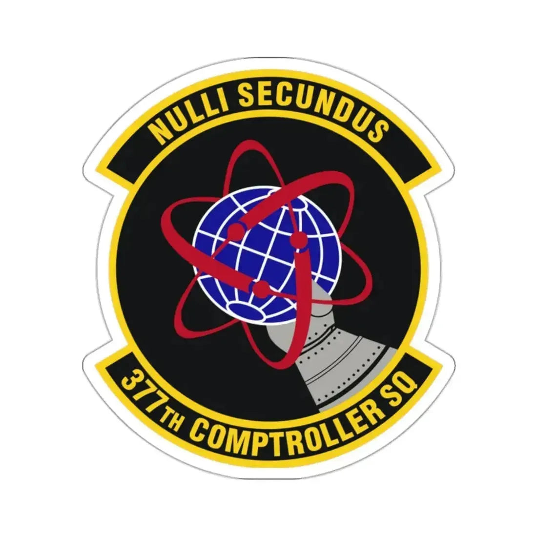 377th Comptroller Squadron (U.S. Air Force) STICKER Vinyl Die-Cut Decal 2 Inch - The Sticker Space