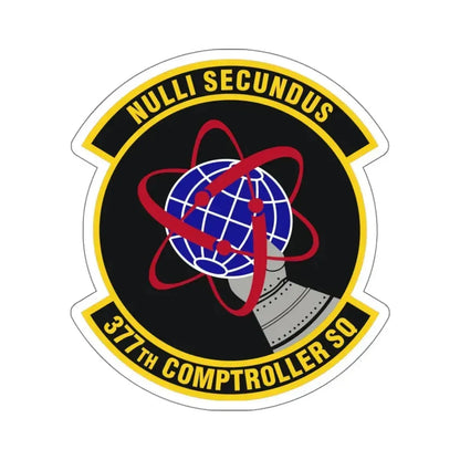 377th Comptroller Squadron (U.S. Air Force) STICKER Vinyl Die-Cut Decal 5 Inch - The Sticker Space