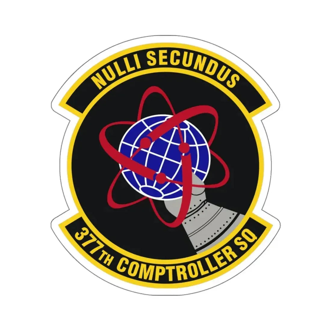 377th Comptroller Squadron (U.S. Air Force) STICKER Vinyl Die-Cut Decal - The Sticker Space