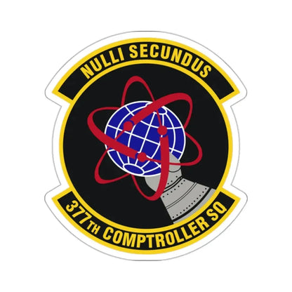 377th Comptroller Squadron (U.S. Air Force) STICKER Vinyl Kiss-Cut Decal - The Sticker Space
