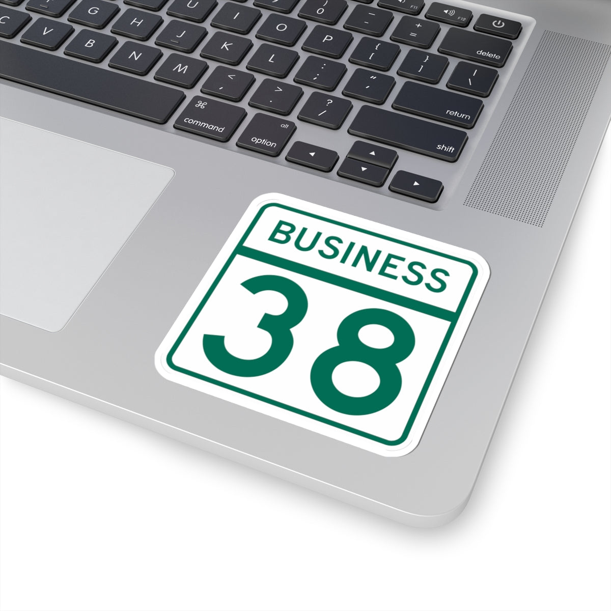 MD Route 38 Business (Maryland) (Road Sign) STICKER Vinyl Kiss-Cut Decal