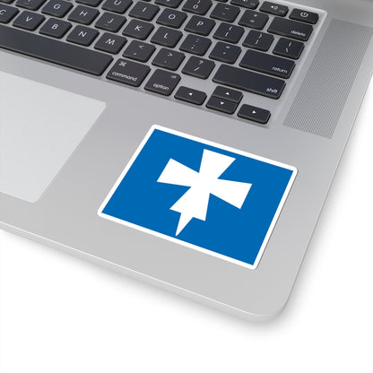 Flag of Rogaland (Norway) STICKER Vinyl Kiss-Cut Decal