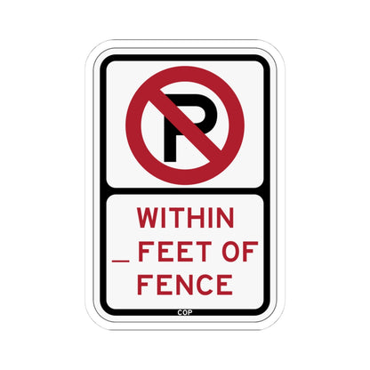 PBOT Road sign P1070 (Oregon) (Road Sign) STICKER Vinyl Kiss-Cut Decal