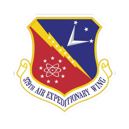 379th Air Expeditionary Wing (U.S. Air Force) STICKER Vinyl Kiss-Cut Decal 2 Inch White - The Sticker Space