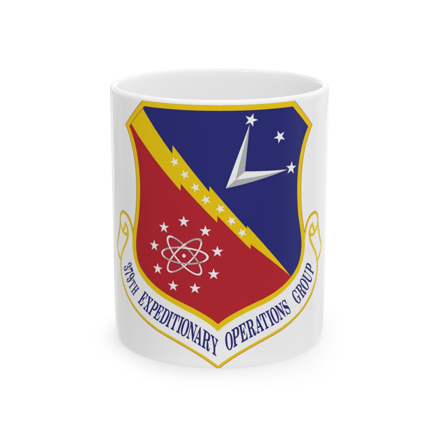 379th Expeditionary Operations Group (U.S. Air Force) White Coffee Mug-11oz-The Sticker Space