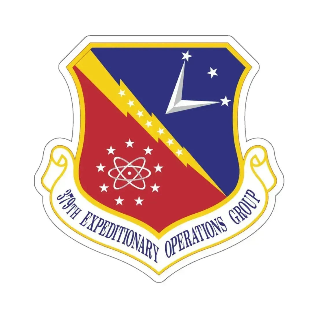 379th Expeditionary Operations Group (U.S. Air Force) STICKER Vinyl Die-Cut Decal 4 Inch - The Sticker Space