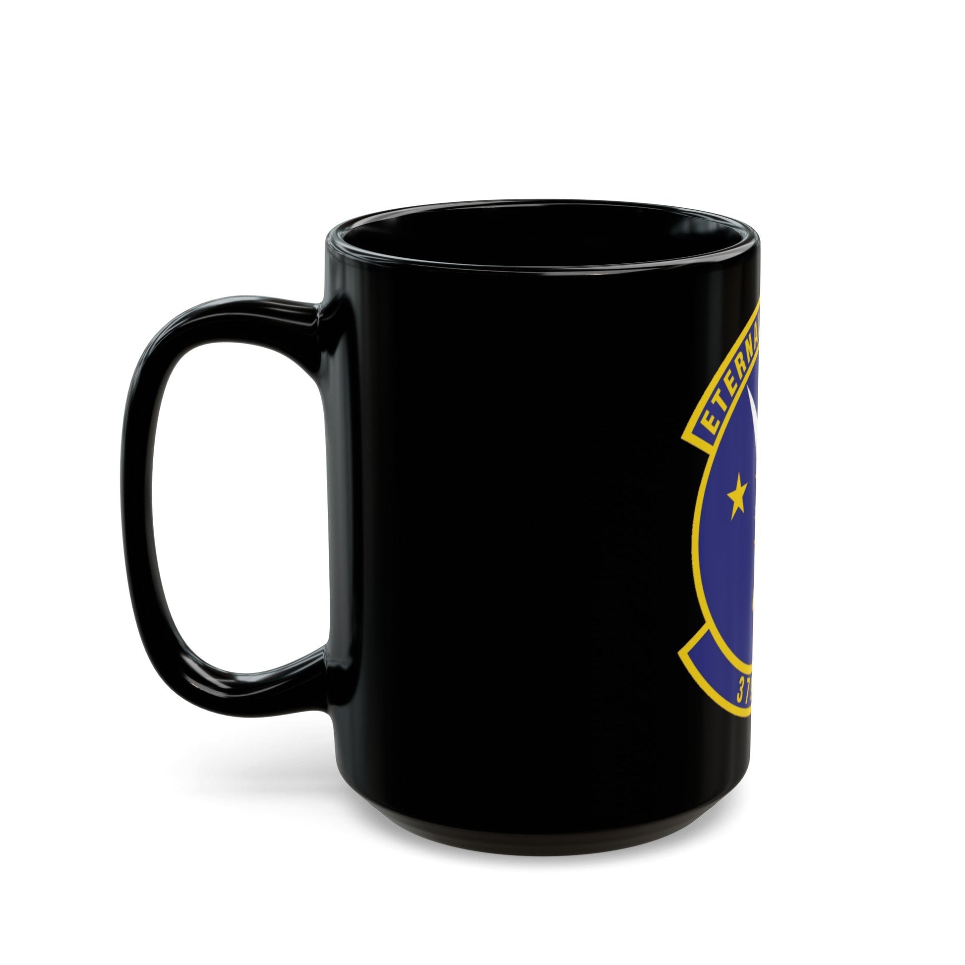 379th Expeditionary Security Forces Squadron (U.S. Air Force) Black Coffee Mug-The Sticker Space