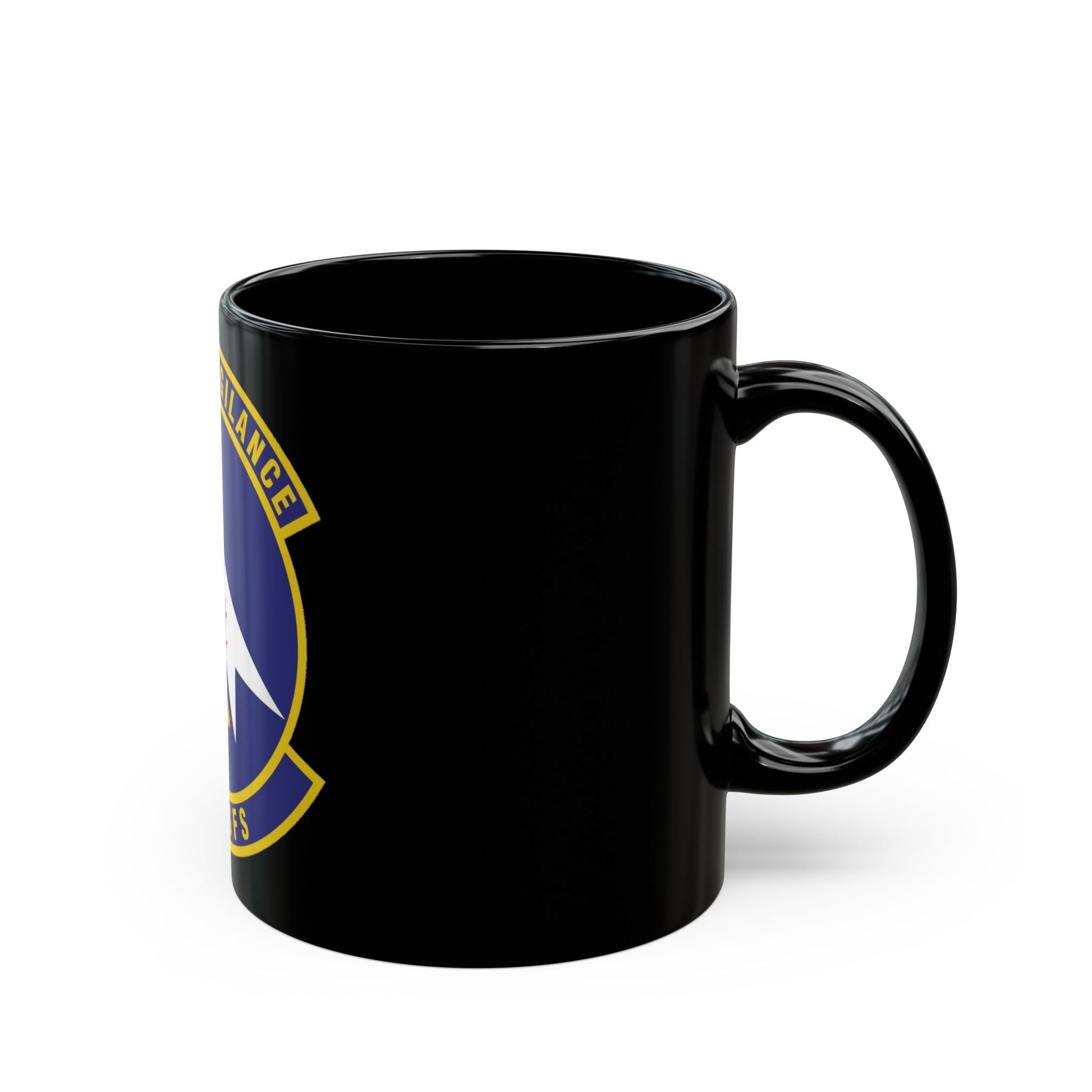 379th Expeditionary Security Forces Squadron (U.S. Air Force) Black Coffee Mug-The Sticker Space