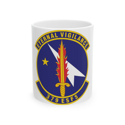 379th Expeditionary Security Forces Squadron (U.S. Air Force) White Coffee Mug-11oz-The Sticker Space