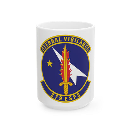 379th Expeditionary Security Forces Squadron (U.S. Air Force) White Coffee Mug-15oz-The Sticker Space