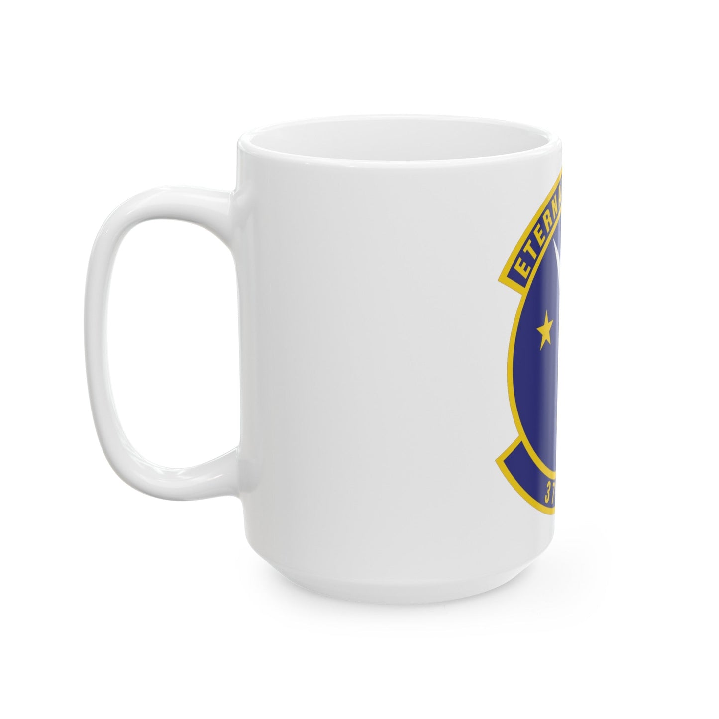 379th Expeditionary Security Forces Squadron (U.S. Air Force) White Coffee Mug-The Sticker Space