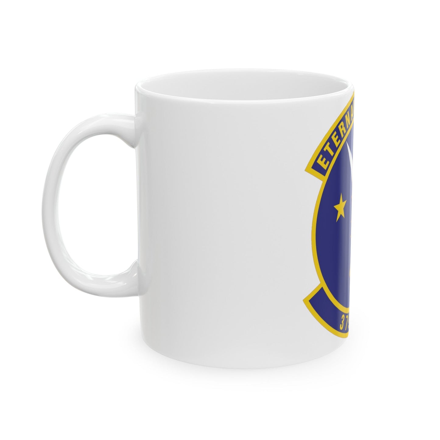 379th Expeditionary Security Forces Squadron (U.S. Air Force) White Coffee Mug-The Sticker Space