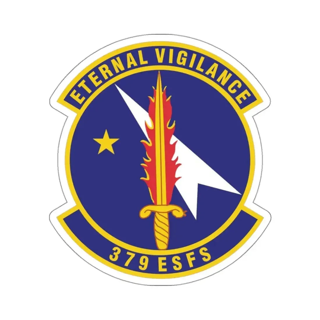 379th Expeditionary Security Forces Squadron (U.S. Air Force) STICKER Vinyl Die-Cut Decal - The Sticker Space