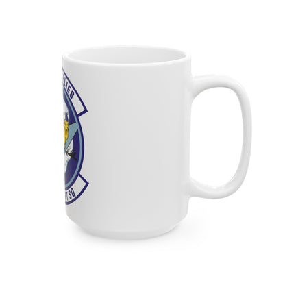 37th Airlift Squadron (U.S. Air Force) White Coffee Mug-The Sticker Space