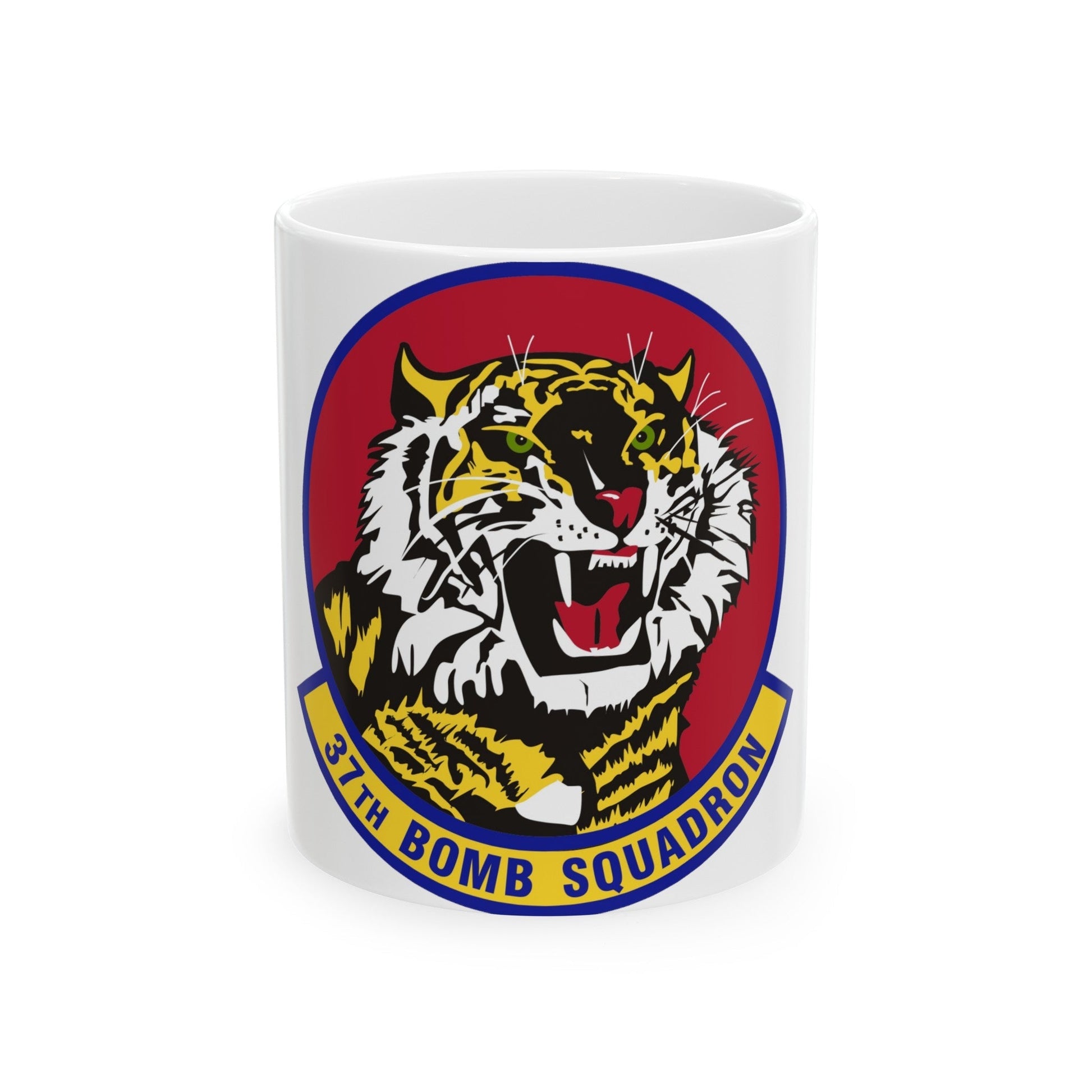 37th Bomb Squadron (U.S. Air Force) White Coffee Mug-11oz-The Sticker Space