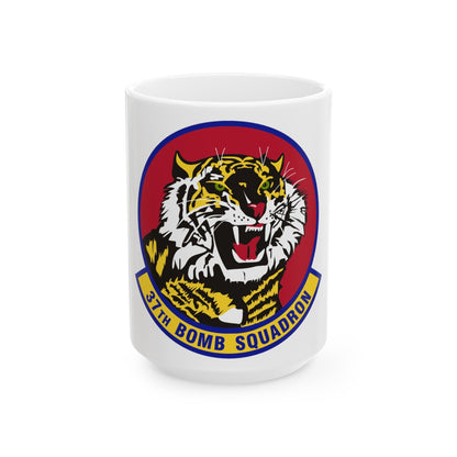 37th Bomb Squadron (U.S. Air Force) White Coffee Mug-15oz-The Sticker Space