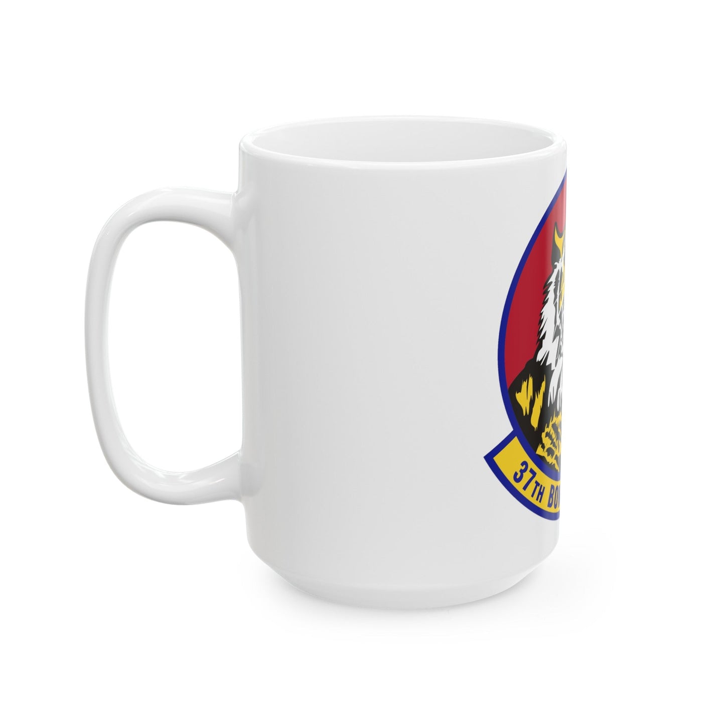 37th Bomb Squadron (U.S. Air Force) White Coffee Mug-The Sticker Space