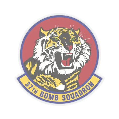 37th Bomb Squadron (U.S. Air Force) STICKER Vinyl Kiss-Cut Decal 4 Inch Transparent - The Sticker Space