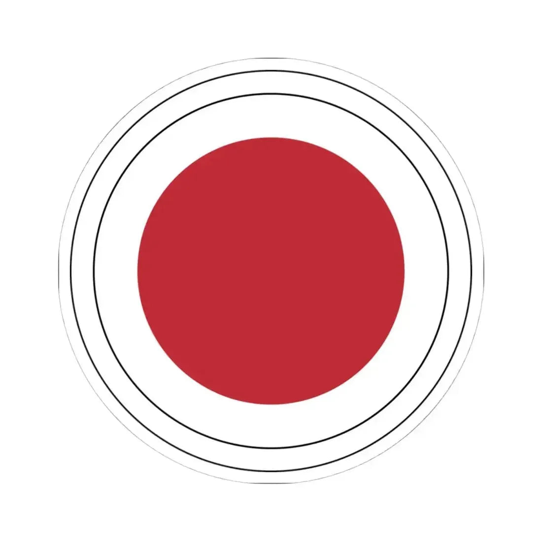 37th Infantry Brigade SSI (U.S. Army) STICKER Vinyl Kiss-Cut Decal 4 Inch White - The Sticker Space