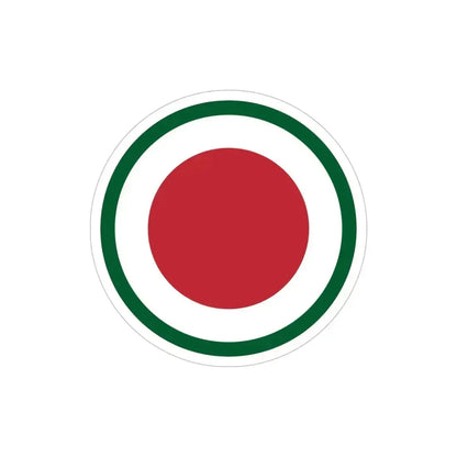 37th Infantry Division CSIB (U.S. Army) REVERSE PRINT Transparent Die-Cut STICKER 6 Inch Die-Cut Transparent - The Sticker Space