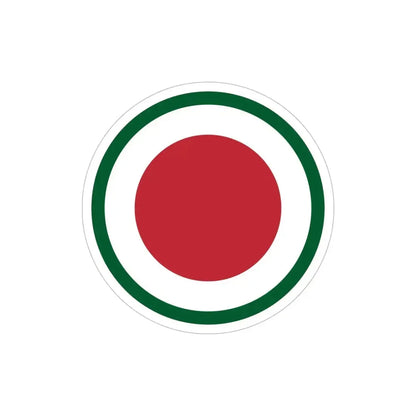 37th Infantry Division CSIB (U.S. Army) REVERSE PRINT Transparent Die-Cut STICKER - The Sticker Space