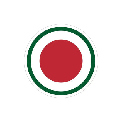 37th Infantry Division CSIB (U.S. Army) REVERSE PRINT Transparent Die-Cut STICKER - The Sticker Space