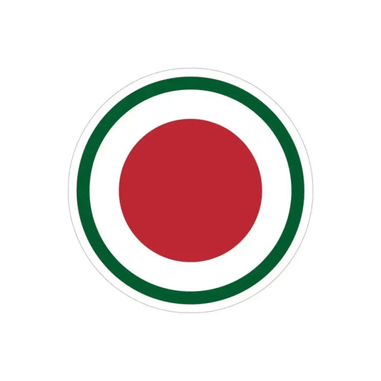 37th Infantry Division CSIB (U.S. Army) Transparent STICKER Die-Cut Vinyl Decal 6 Inch - The Sticker Space