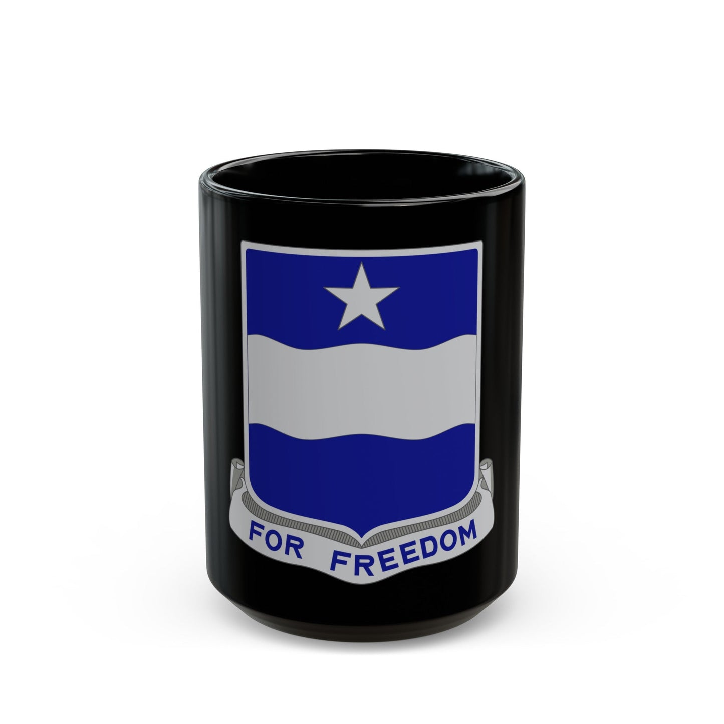 37th Infantry Regiment (U.S. Army) Black Coffee Mug-15oz-The Sticker Space