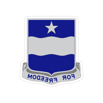 37th Infantry Regiment (U.S. Army) REVERSE PRINT Transparent STICKER-3" × 3"-The Sticker Space