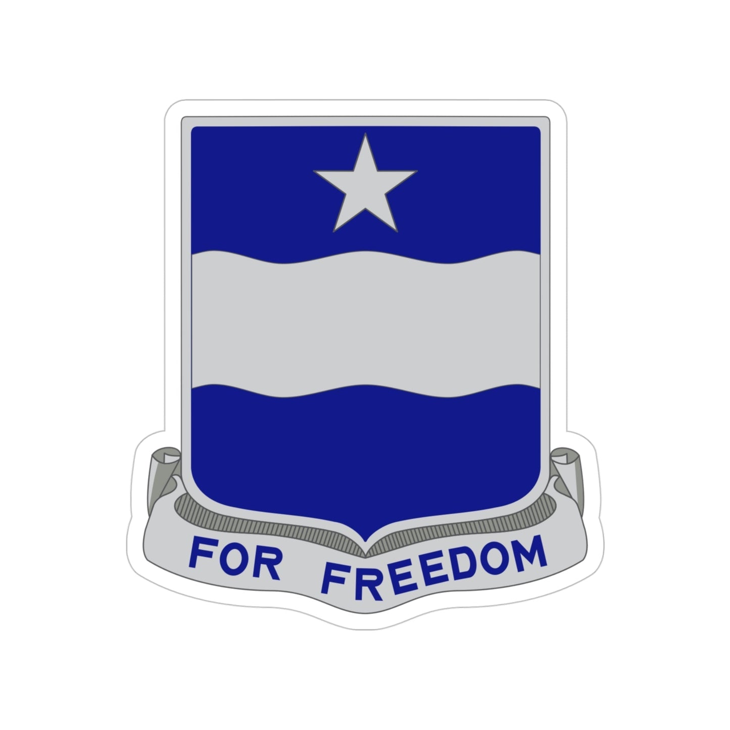 37th Infantry Regiment (U.S. Army) Transparent STICKER Die-Cut Vinyl Decal-4 Inch-The Sticker Space