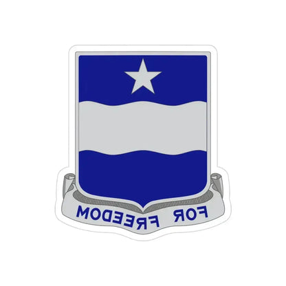 37th Infantry Regiment (U.S. Army) REVERSE PRINT Transparent Die-Cut STICKER 3 Inch Die-Cut Transparent - The Sticker Space
