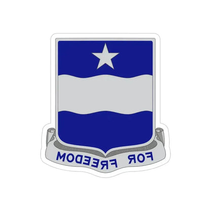 37th Infantry Regiment (U.S. Army) REVERSE PRINT Transparent Die-Cut STICKER 6 Inch Die-Cut Transparent - The Sticker Space