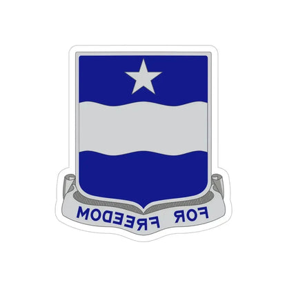 37th Infantry Regiment (U.S. Army) REVERSE PRINT Transparent Die-Cut STICKER - The Sticker Space