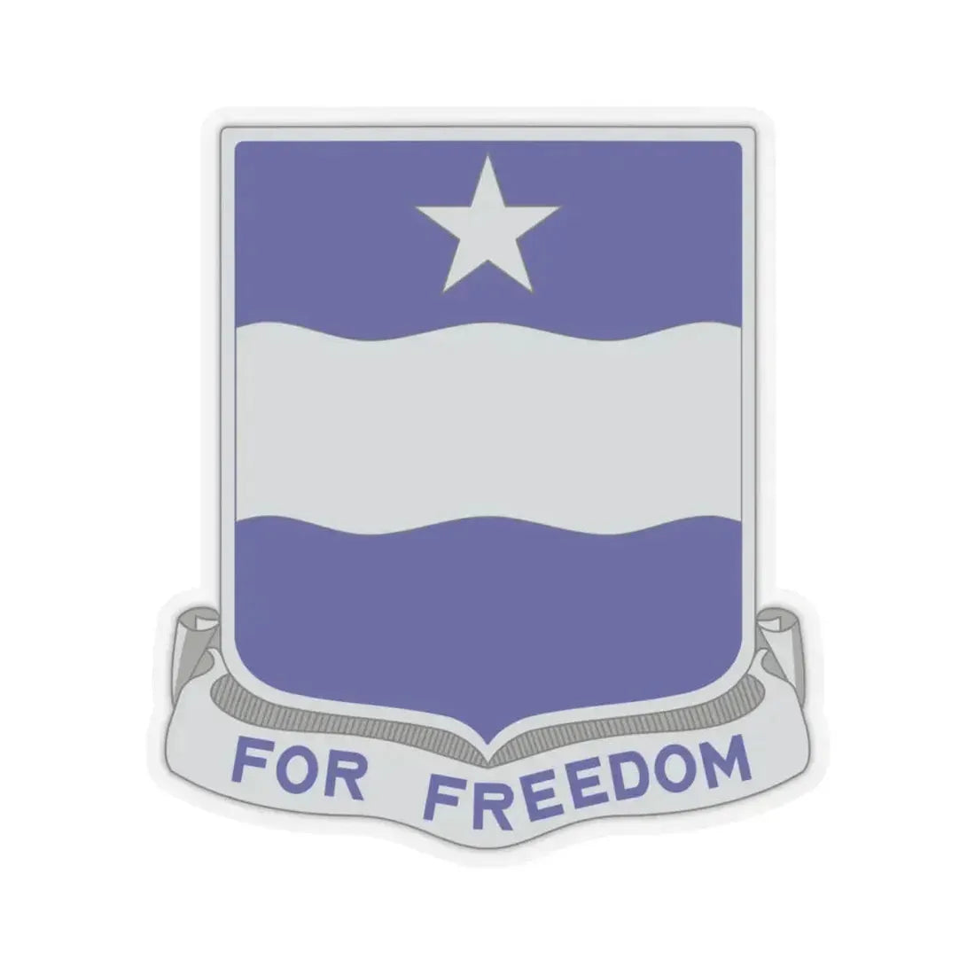 37th Infantry Regiment (U.S. Army) STICKER Vinyl Kiss-Cut Decal 4 Inch Transparent - The Sticker Space