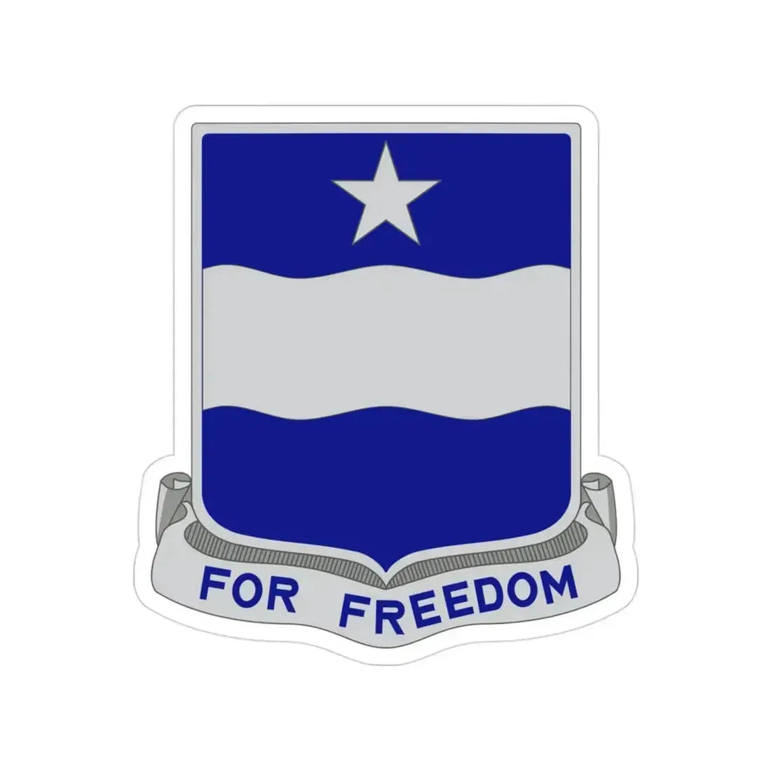 37th Infantry Regiment (U.S. Army) Transparent STICKER Die-Cut Vinyl Decal 3 Inch - The Sticker Space