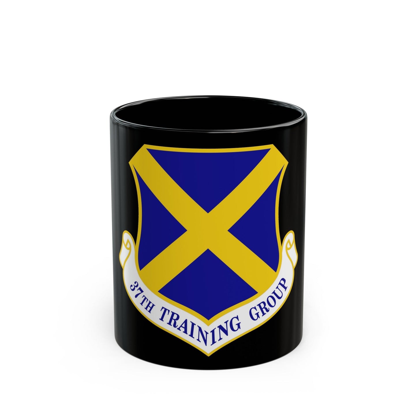 37th Training Group (U.S. Air Force) Black Coffee Mug-11oz-The Sticker Space