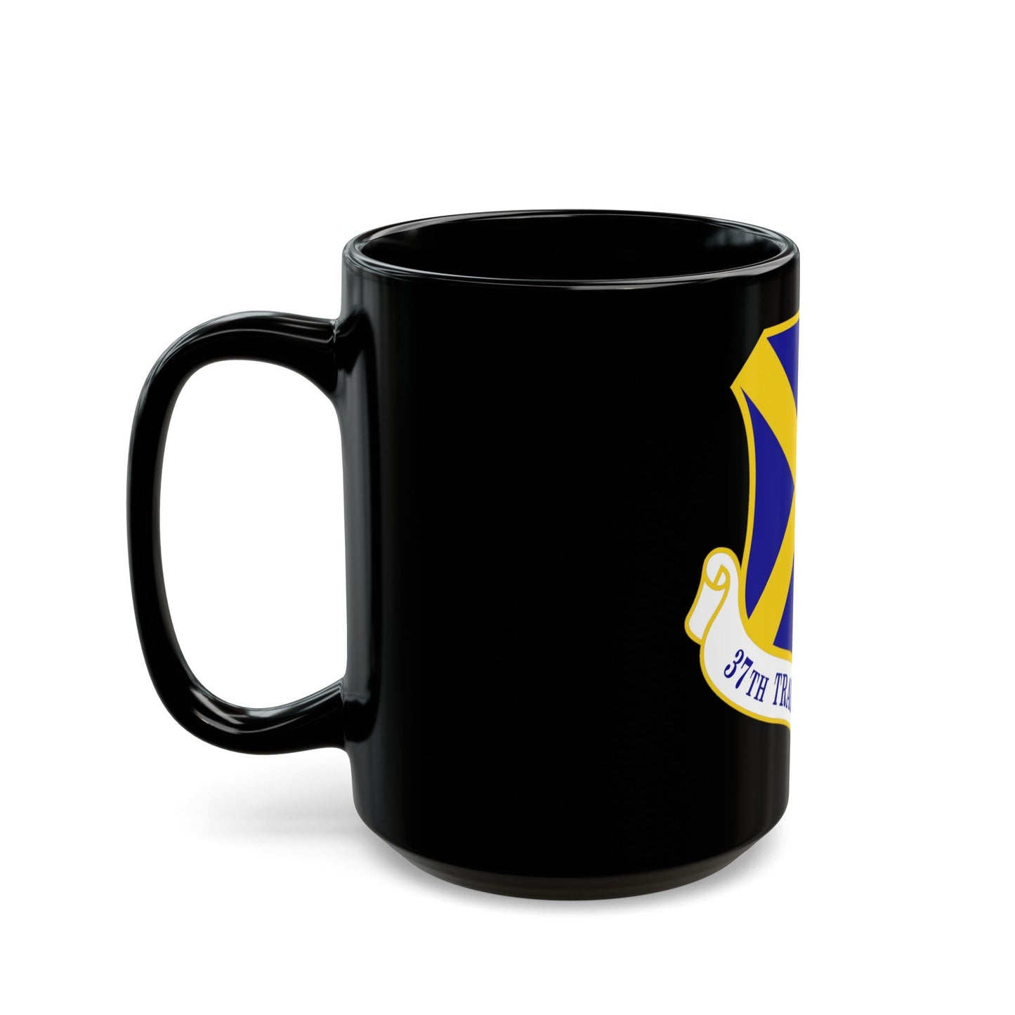 37th Training Group (U.S. Air Force) Black Coffee Mug-The Sticker Space