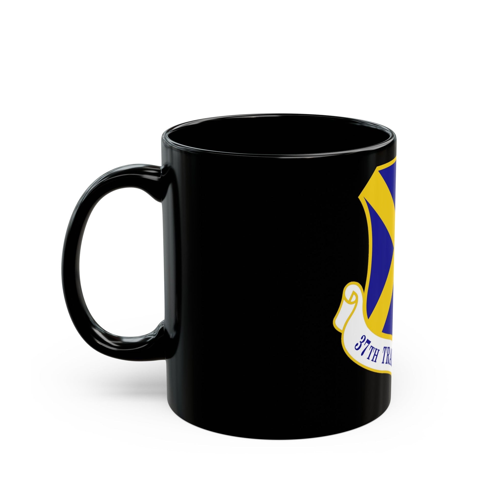 37th Training Group (U.S. Air Force) Black Coffee Mug-The Sticker Space