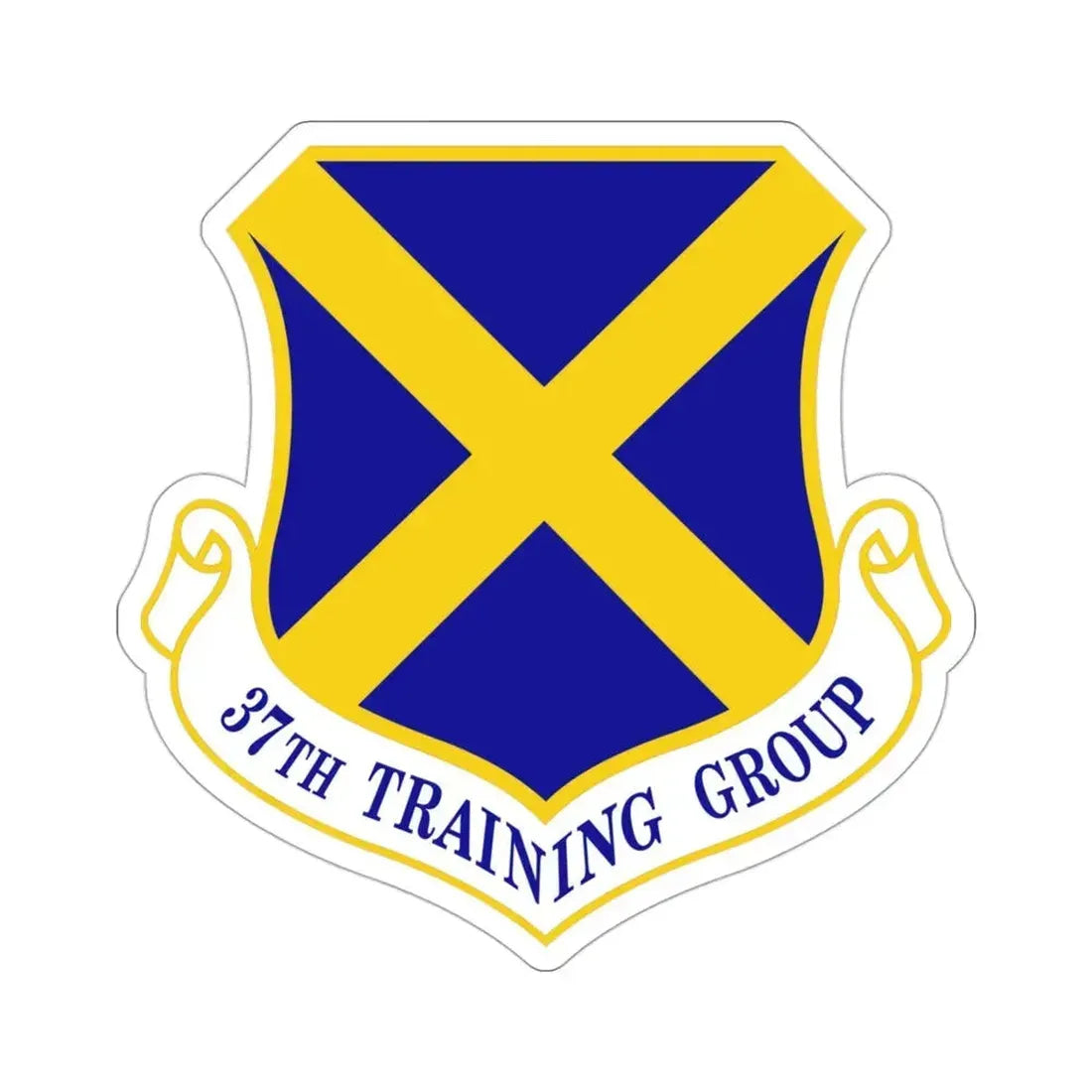 37th Training Group (U.S. Air Force) STICKER Vinyl Die-Cut Decal 3 Inch - The Sticker Space