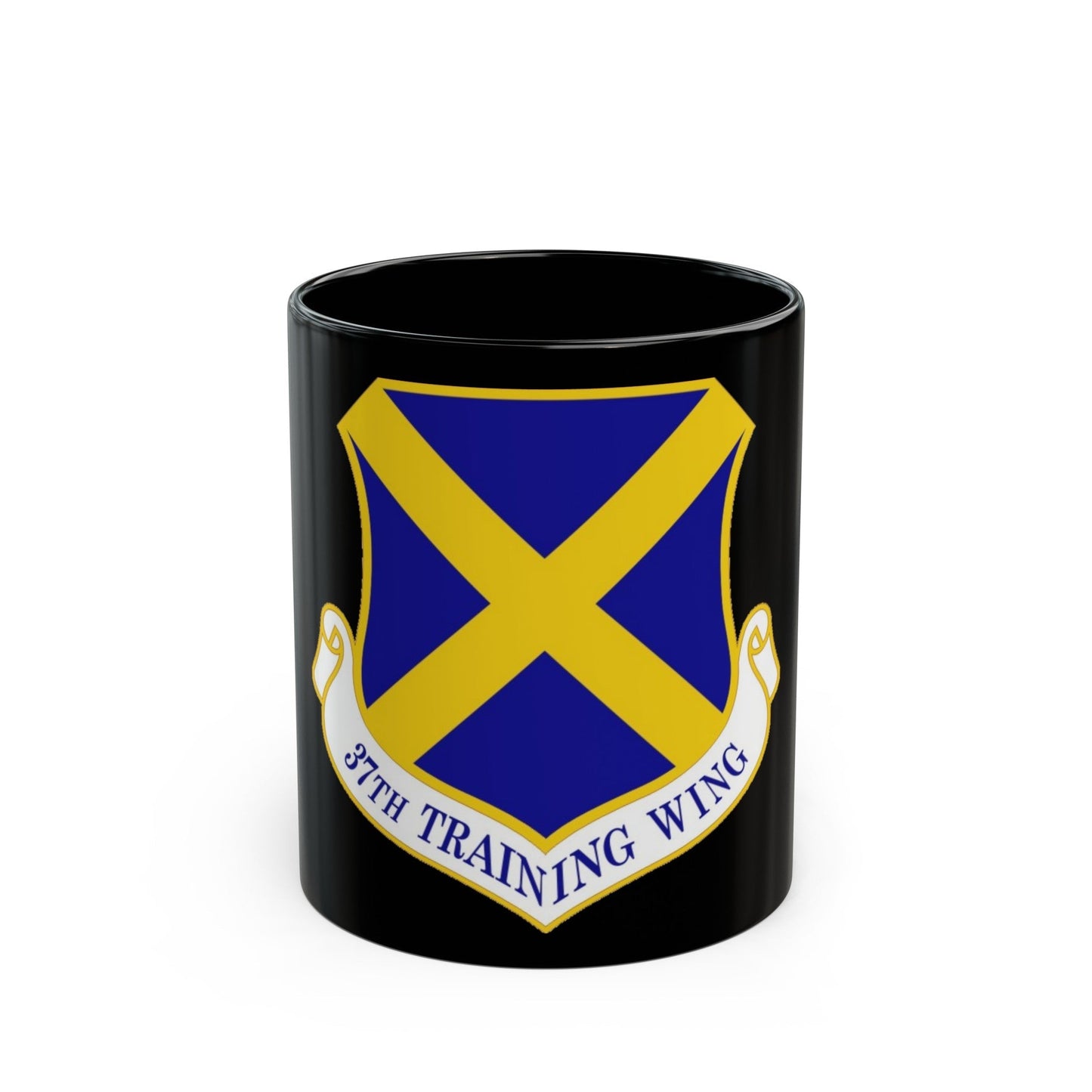 37th Training Wing (U.S. Air Force) Black Coffee Mug-11oz-The Sticker Space