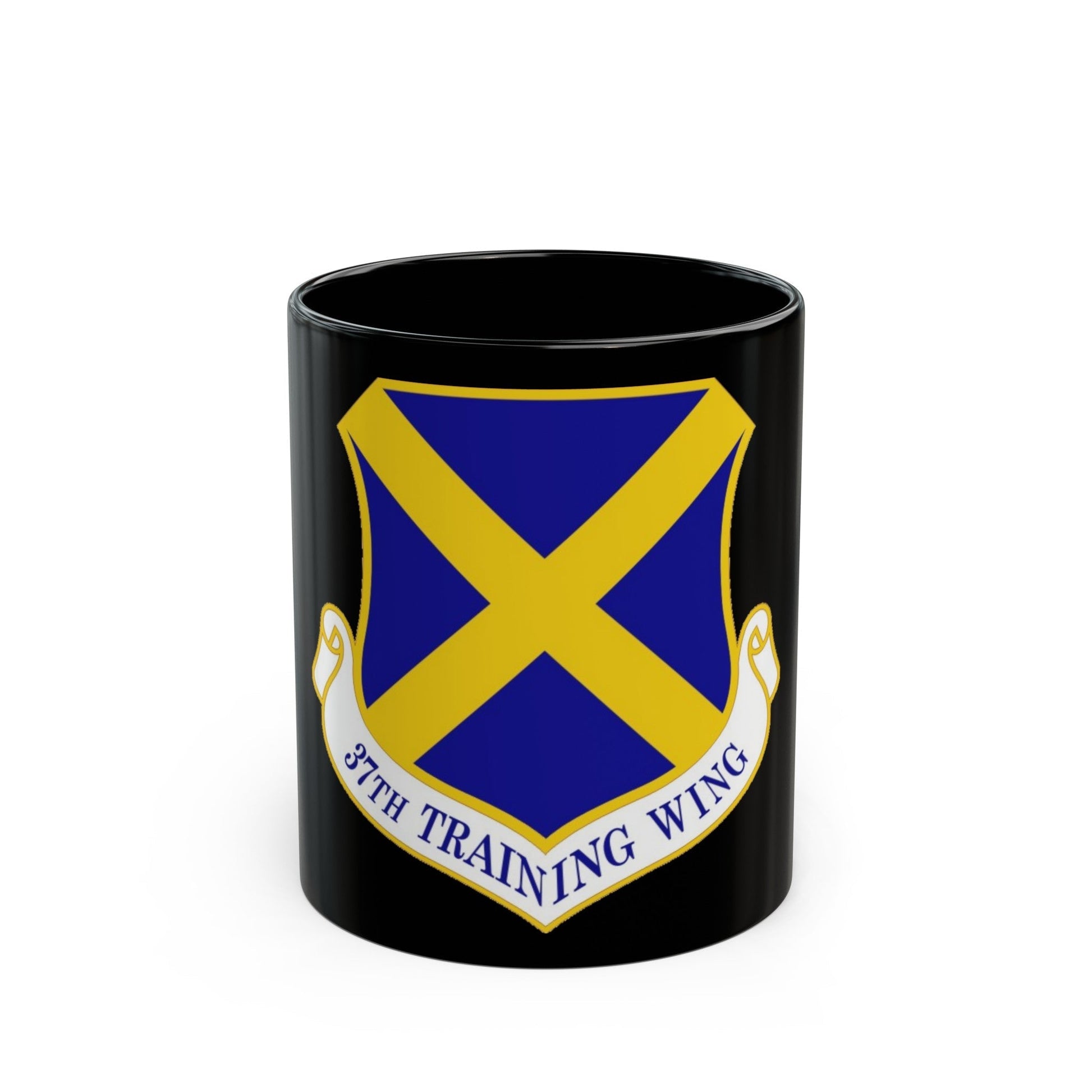 37th Training Wing (U.S. Air Force) Black Coffee Mug-11oz-The Sticker Space