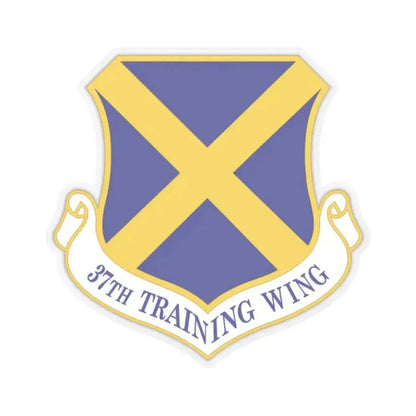 37th Training Wing (U.S. Air Force) STICKER Vinyl Kiss-Cut Decal 6 Inch Transparent - The Sticker Space