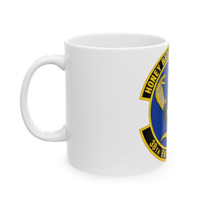 38 Engineering Squadron ACC (U.S. Air Force) White Coffee Mug-The Sticker Space