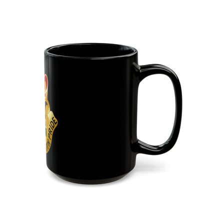 38 Personnel Services Battalion (U.S. Army) Black Coffee Mug-The Sticker Space