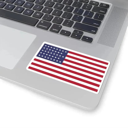38 Star US Flag (United States) STICKER Vinyl Kiss-Cut Decal - The Sticker Space