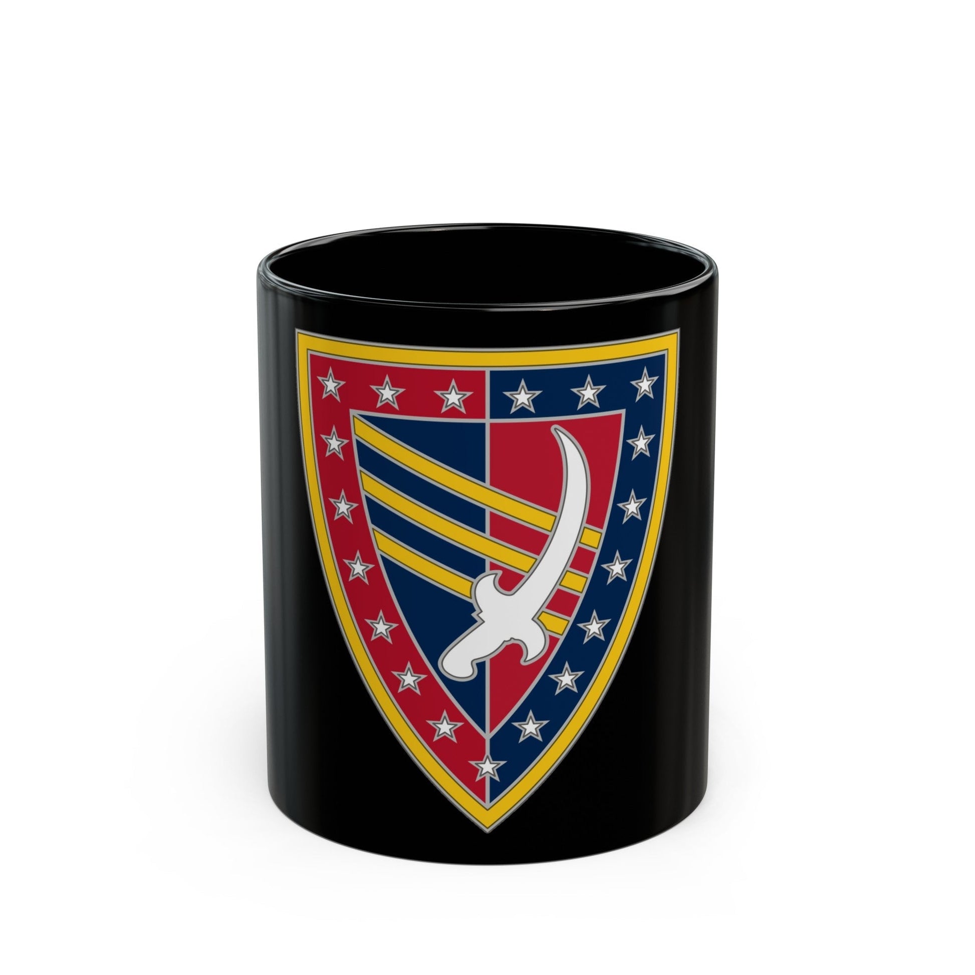 38 Sustainment Brigade (U.S. Army) Black Coffee Mug-11oz-The Sticker Space