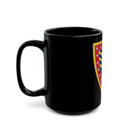 38 Sustainment Brigade (U.S. Army) Black Coffee Mug-The Sticker Space