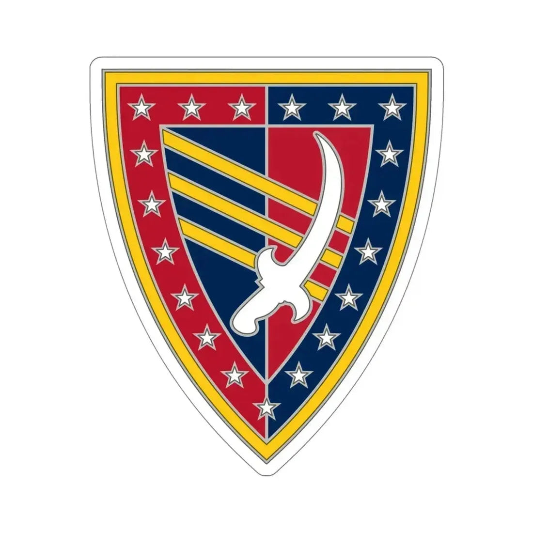 38 Sustainment Brigade (U.S. Army) STICKER Vinyl Die-Cut Decal 5 Inch - The Sticker Space