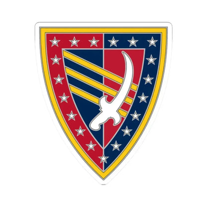 38 Sustainment Brigade (U.S. Army) STICKER Vinyl Kiss-Cut Decal 2 Inch White - The Sticker Space